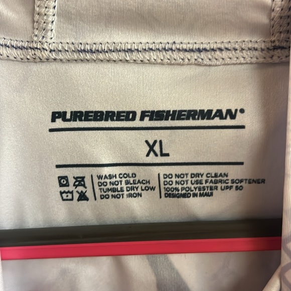 NWOT Purebred Fisherman UPF 50 Hoodie XL - Picture 7 of 7